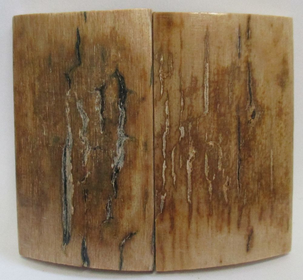 MAMMOTH IVORY SCALES     2-1/4 x 1-1/4 x 5/32