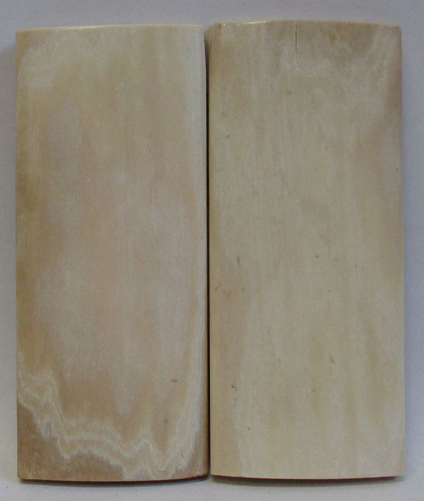 MAMMOTH IVORY SCALES 2-7/16 x 1 x 5/32