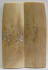 MAMMOTH IVORY SCALES 2-5/8 x 3/4 to 7/8 x 1/8