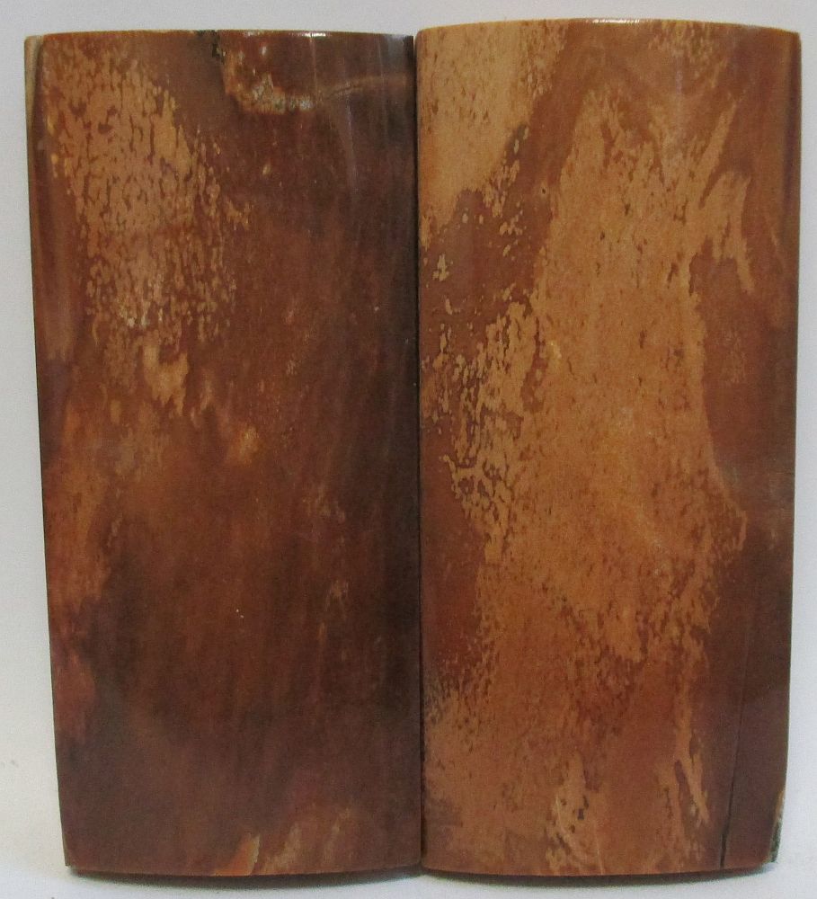 MAMMOTH IVORY SCALES 2-11/16 x 1-3/16 x 5/32