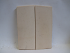 INTERIOR IVORY       2-5/8 X 1-1/16 X 1/16