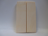 INTERIOR IVORY             2-5/8 X 13/16 to 7/8  X 1/8