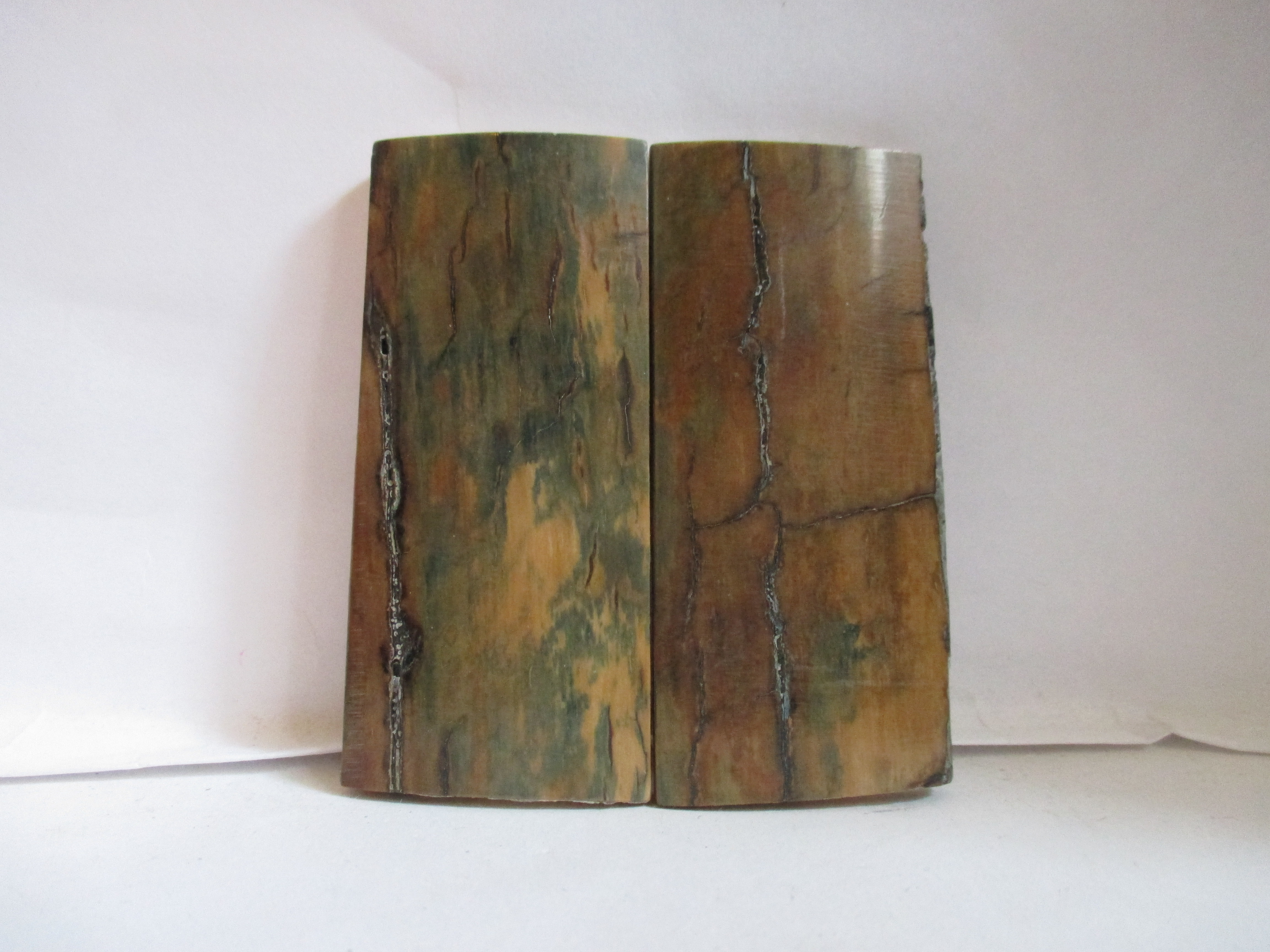  MAMMOTH IVORY SCALES            2-1/2 X 1-1/8 X 3/16