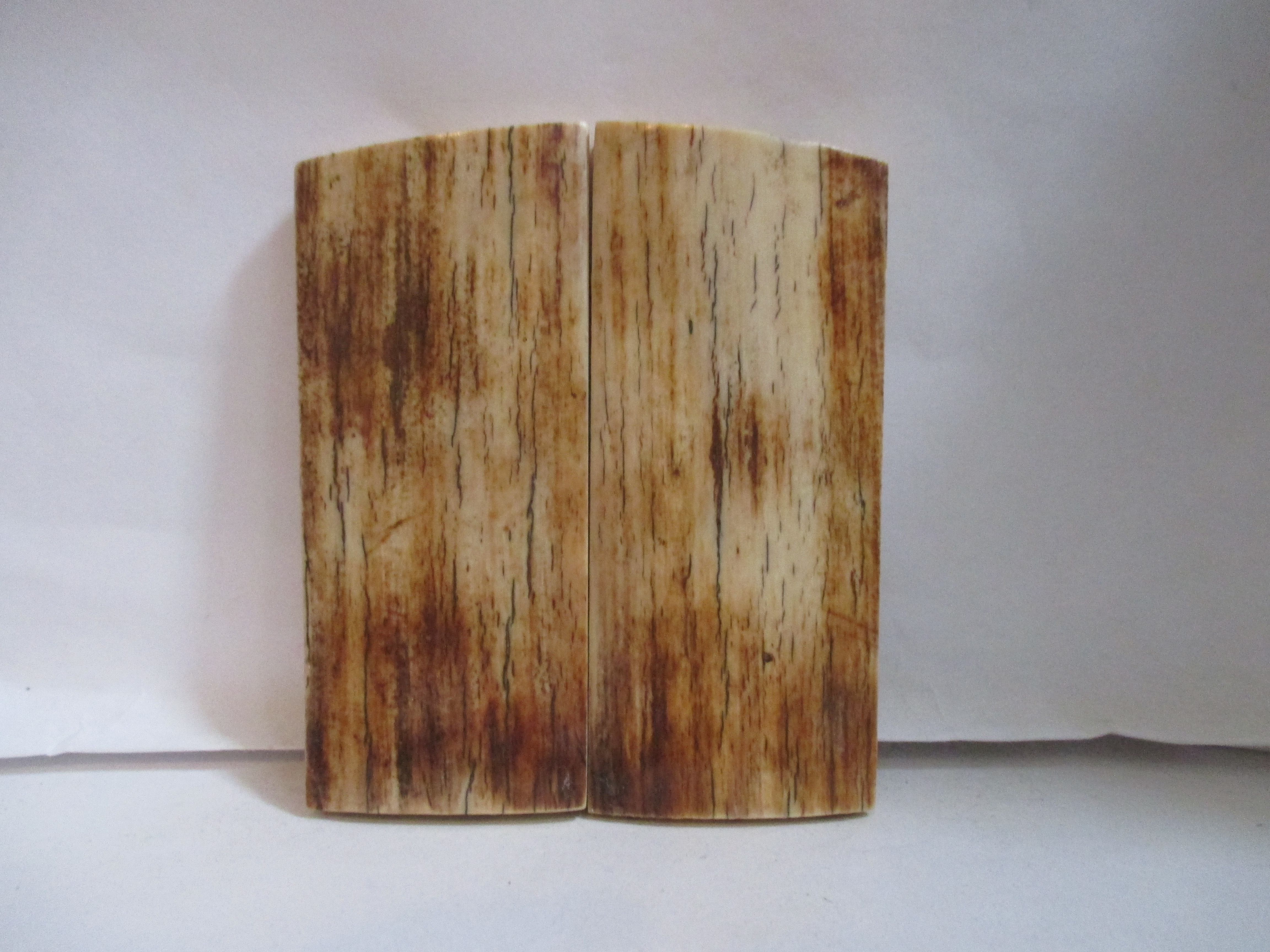  MAMMOTH IVORY SCALES            3 X 1-1/4 to 1-1/4 X 1/4