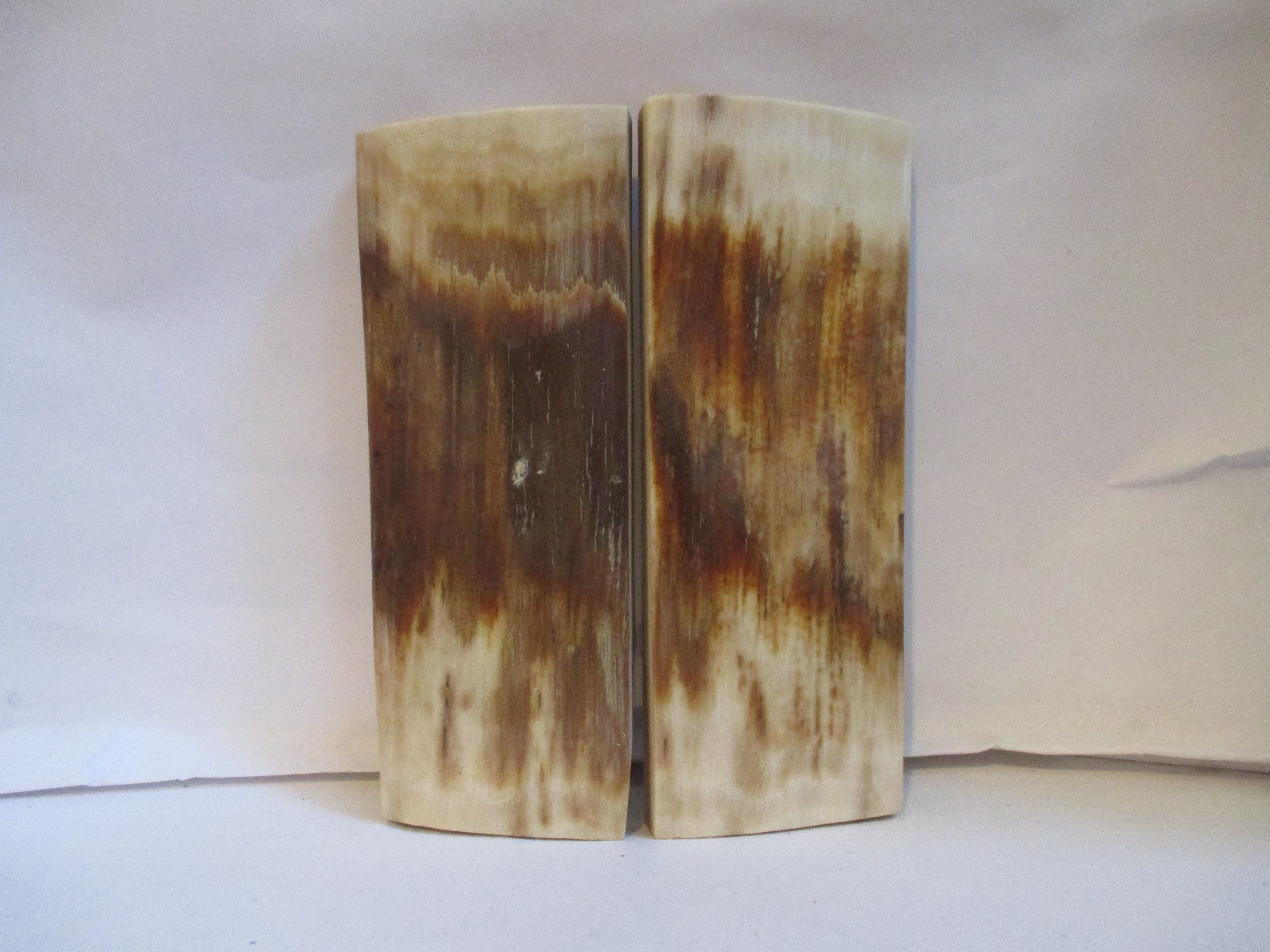  MAMMOTH IVORY SCALES            4-1/8 X 1-7/16 to 1-1/2 X 1/4