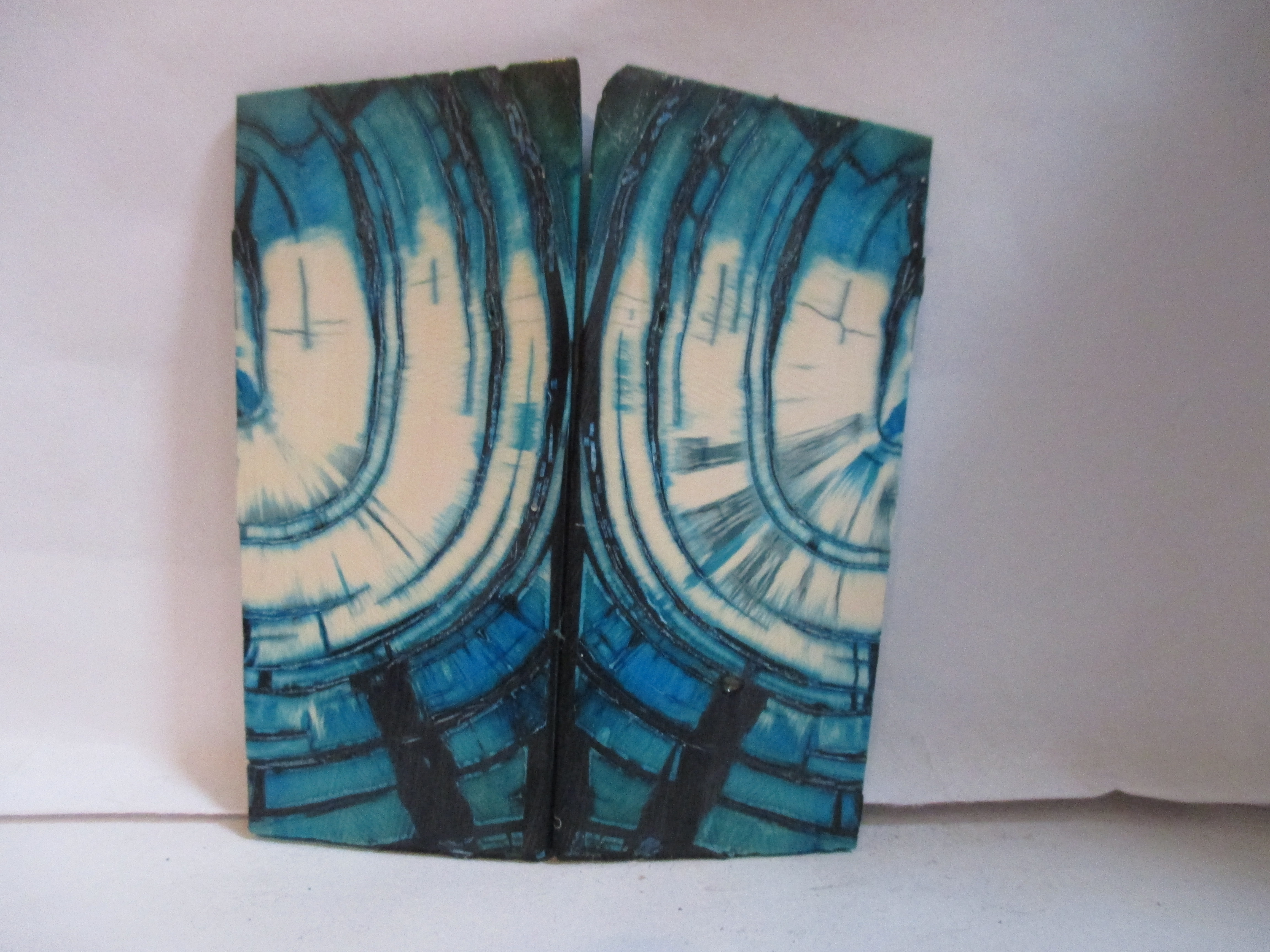END GRAIN CUT MAMMOTH IVORY                3-3/16 X 1-3/8 X 1/16