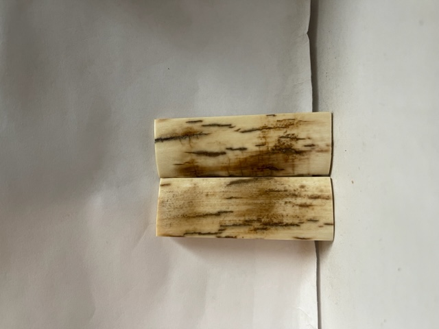  MAMMOTH IVORY SCALES            2-3/4 X 1 X 3/16