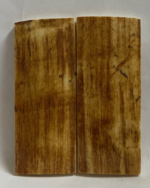  MAMMOTH IVORY SCALES          2-5/8 X 1-1/16 X 5/32
