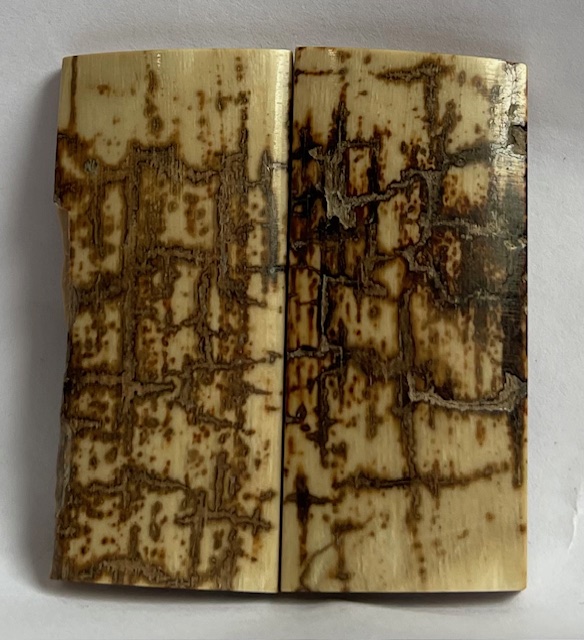  MAMMOTH IVORY SCALES             2-1/8 X 7/8 X 1/8
