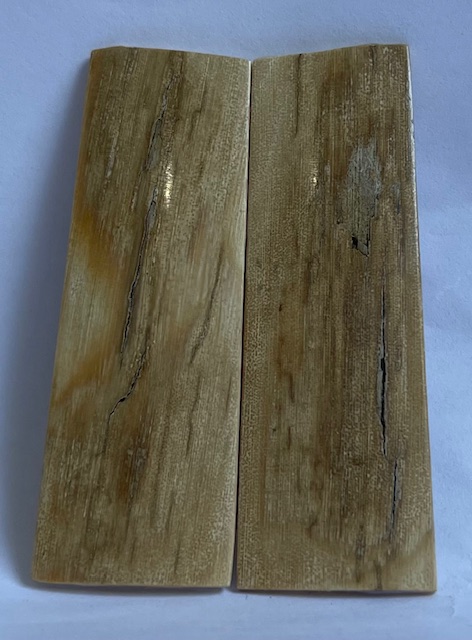  MAMMOTH IVORY SCALES             2-5/8 X 13/16 X 1/16