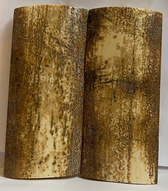  MAMMOTH IVORY SCALES             3-7/8 X 1-3/4 X 1/4 