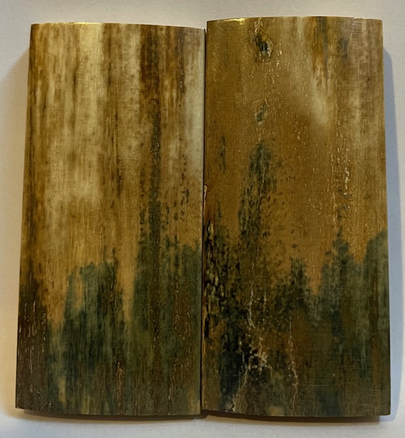  MAMMOTH IVORY SCALES           3 X 1-3/8 X 1/4