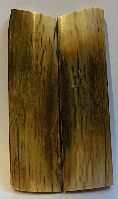  MAMMOTH IVORY SCALES        3-3/16 X 7/8 X 5/32