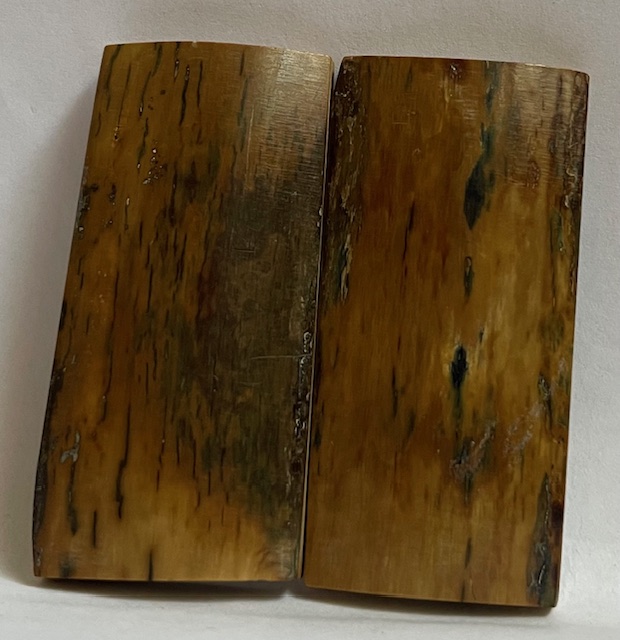  MAMMOTH IVORY SCALES          2-3/8 X 1-1/8 X 7/32