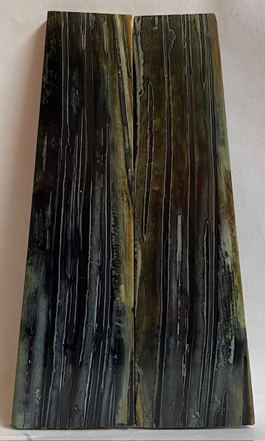 Parallel cut mammoth scales       5 X 1-1/16 to 1-3/16 X 1/8