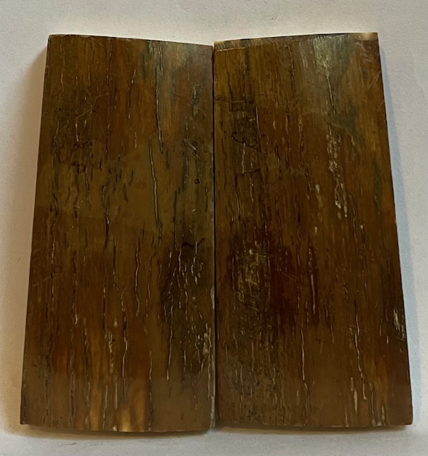  MAMMOTH IVORY SCALES             2-11/16 X 1-3/16 to 1-1/4 X 1/4