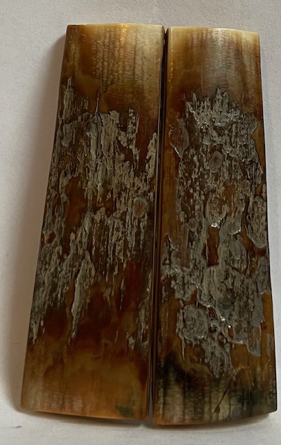  MAMMOTH IVORY SCALES        2-7/16 X 3/4 X 1/8