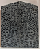 FOSSIL CORAL SCALES               3-9/16 tapers X 1-9/16 X 1/4