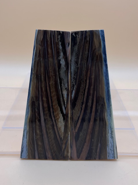 Parallel cut mammoth scales         3-15/16 X 1 to 1-1/4 X 1/8