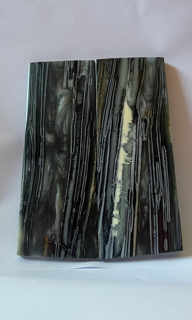 Parallel cut mammoth scales        4-1/8 X 1-1/2 X 5/32