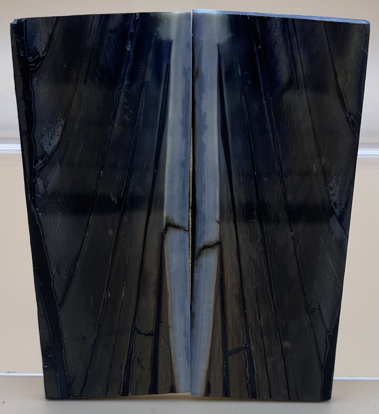 Parallel cut mammoth scales         3-1/8 X 1-1/4 X 1/8 