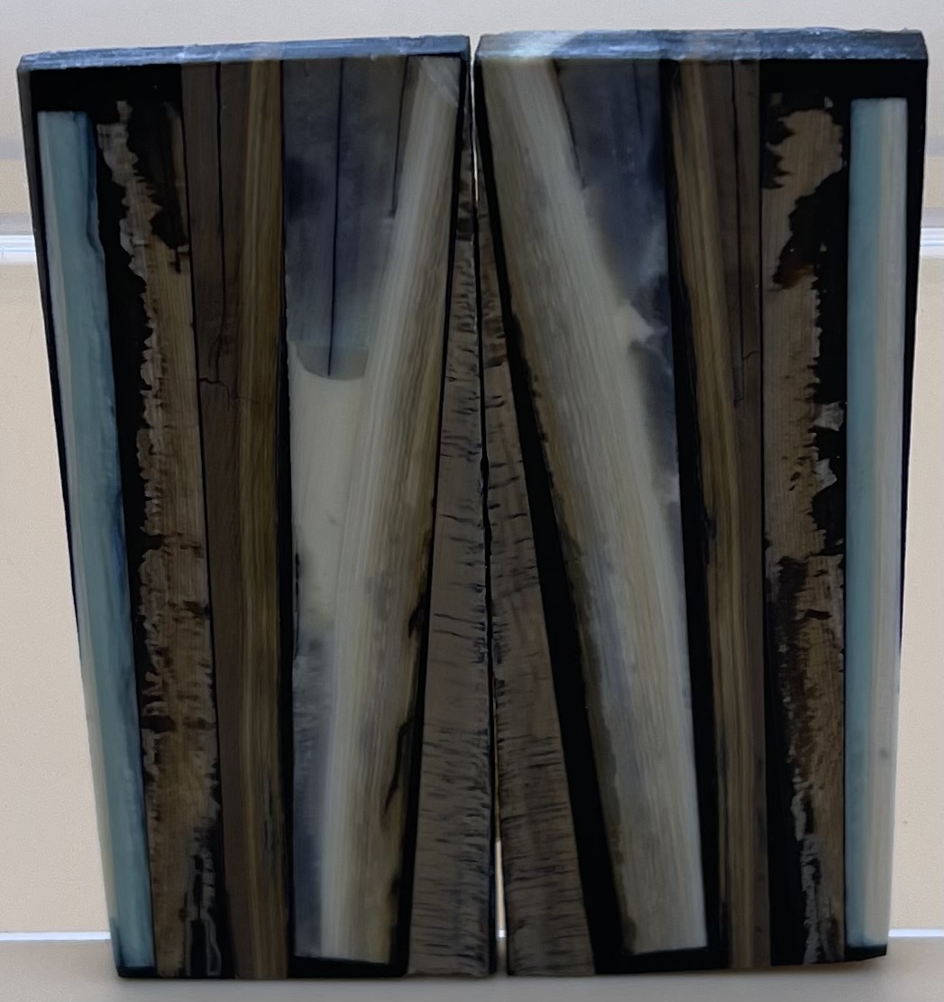 Parallel cut mammoth scales         2-11/16 X 1-1/16 X 1/8