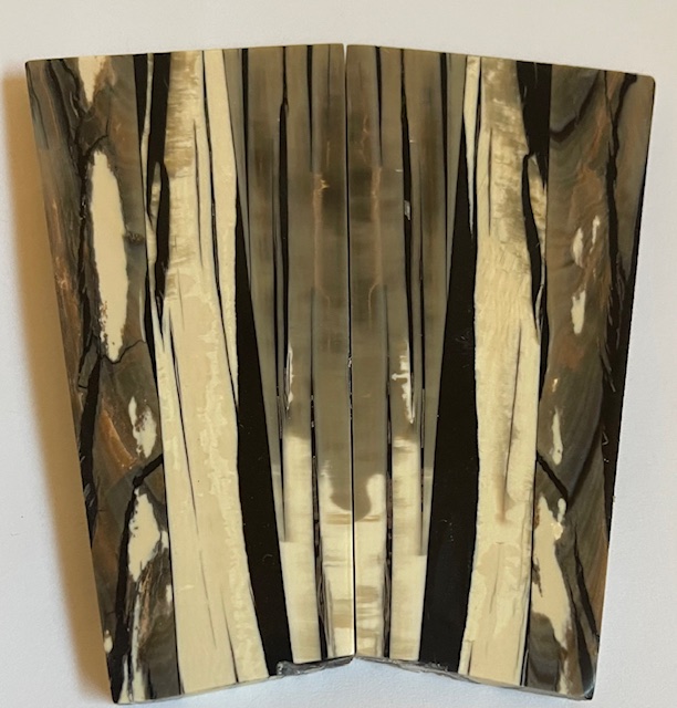 Parallel cut mammoth scales         4-1/16 X 1-7/16 to 1-7/8 X 1/4