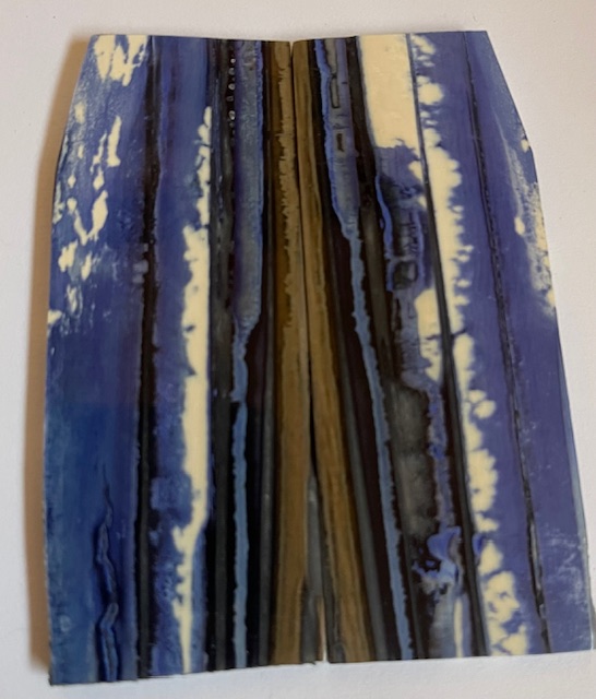 Parallel cut mammoth scales       3-1/8 X 1-1/16 to 1-3/16 X 1/8