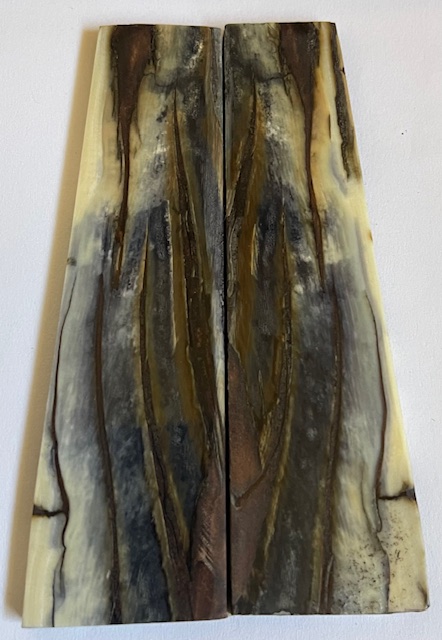 Parallel cut mammoth scales       3-7/8 X 7/8 to 1 X 1/8