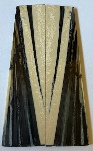 Parallel cut mammoth scales         4-5/16 X 15/16 to 1 X 1/8