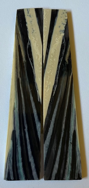 Parallel cut mammoth scales         4-3/16 X 5/8 to 11/16 X 1/8