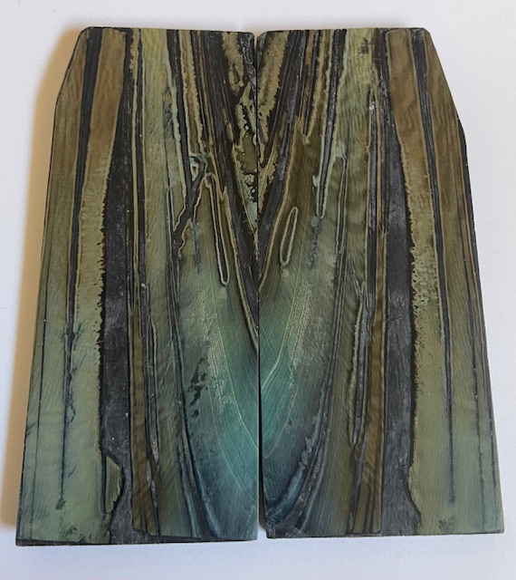 Parallel cut mammoth scales         4-3/16 X 1-1/2 to 1-3/4 X 3/16