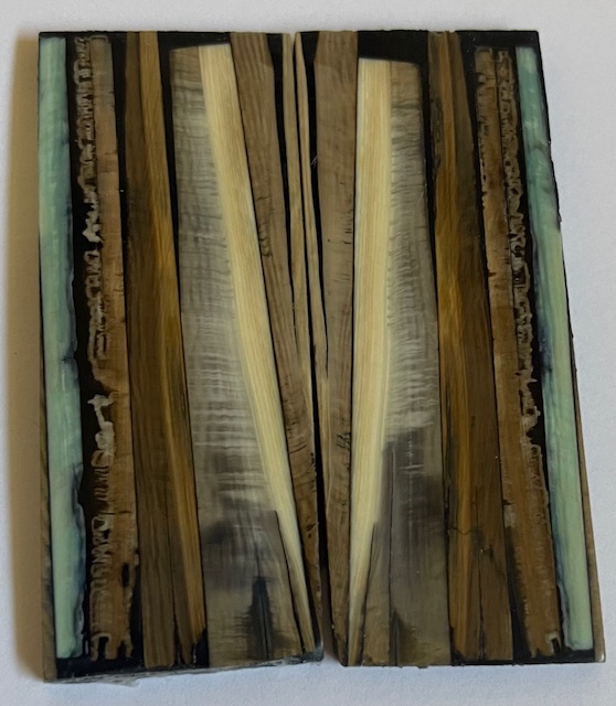 Parallel cut mammoth scales         2-3/4 X 1-1/16 X 1/8