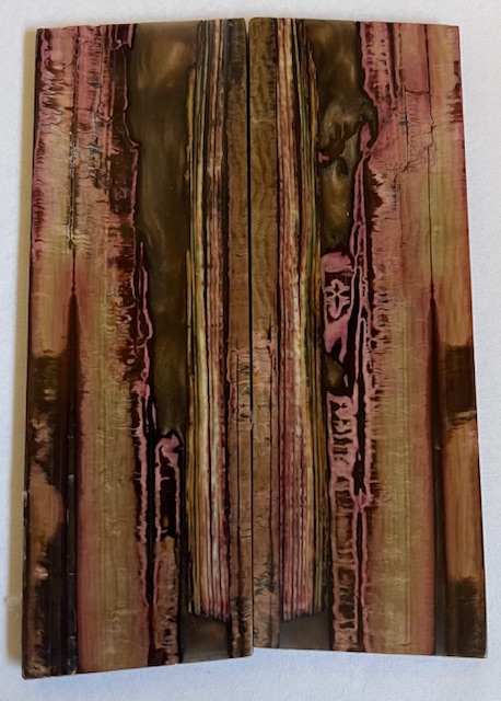 Parallel cut mammoth scales         3-9/16 X 1-1/4 X 1/8