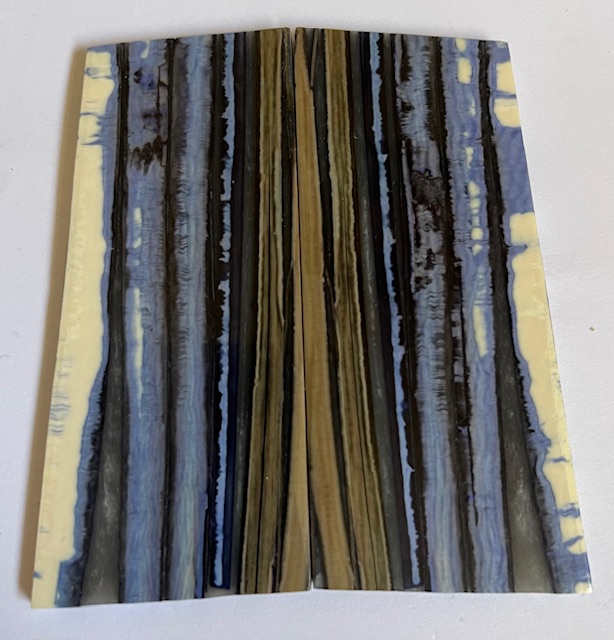 Parallel cut mammoth scales         3-1/8 X 1-1/4 X 1/8