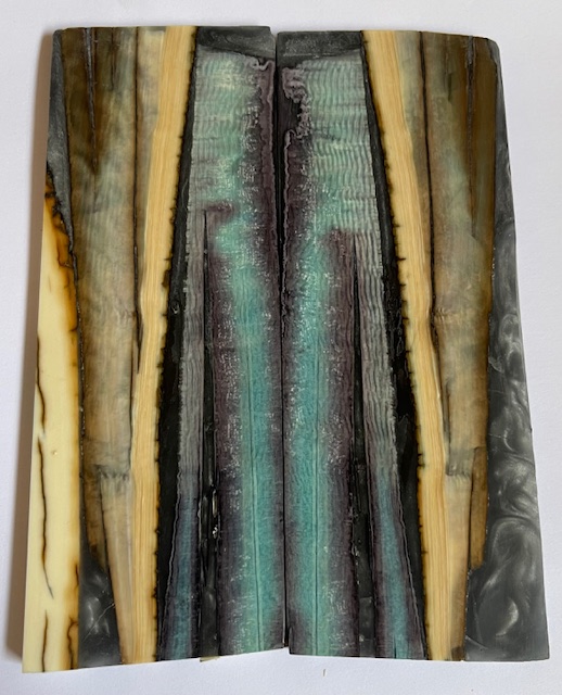 Parallel cut mammoth scales         4-1/2 X 1-11/16 X 1/8