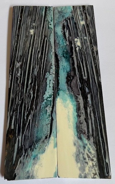 Parallel cut mammoth scales         4-1/8 X 1 X 1/16