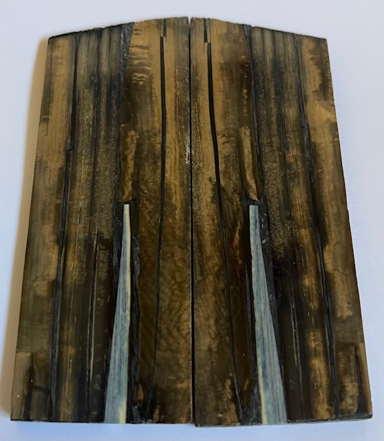 Parallel cut mammoth scales         3-11/16 tapers X 1-7/16 X 1/8