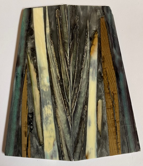 Parallel cut mammoth scales         4-1/4 X 1-5/16 to 1-1/2 X 1/16