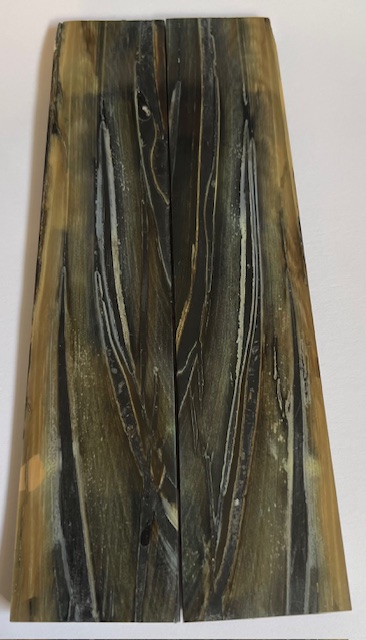 Parallel cut mammoth scales         5-7/16 X 1 to 1-1/8 X 1/8