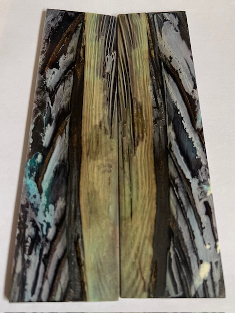 Parallel cut mammoth scales         4 X 1-1/16 X 1/16