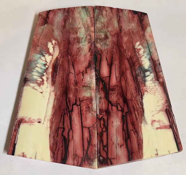 Parallel cut mammoth scales         4-9/16 tapers X 1-13/16 X 7/32