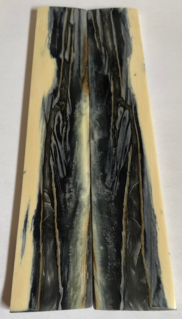 Parallel cut mammoth scales         4-13/16 X 15/16 to 1 X 1/8