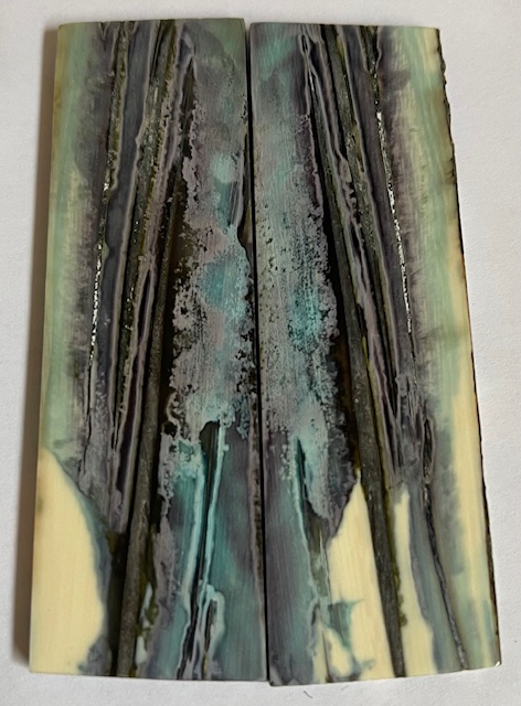 Parallel cut mammoth scales         3-1/2 X 1-1/16 X 1/8