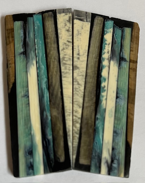 Parallel cut mammoth scales         2-3/4 X 15/16 to 1 X 1/8