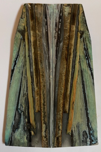 Parallel cut mammoth scales         5-1/4 X 1-3/16 to 1-3/8 X 5/32