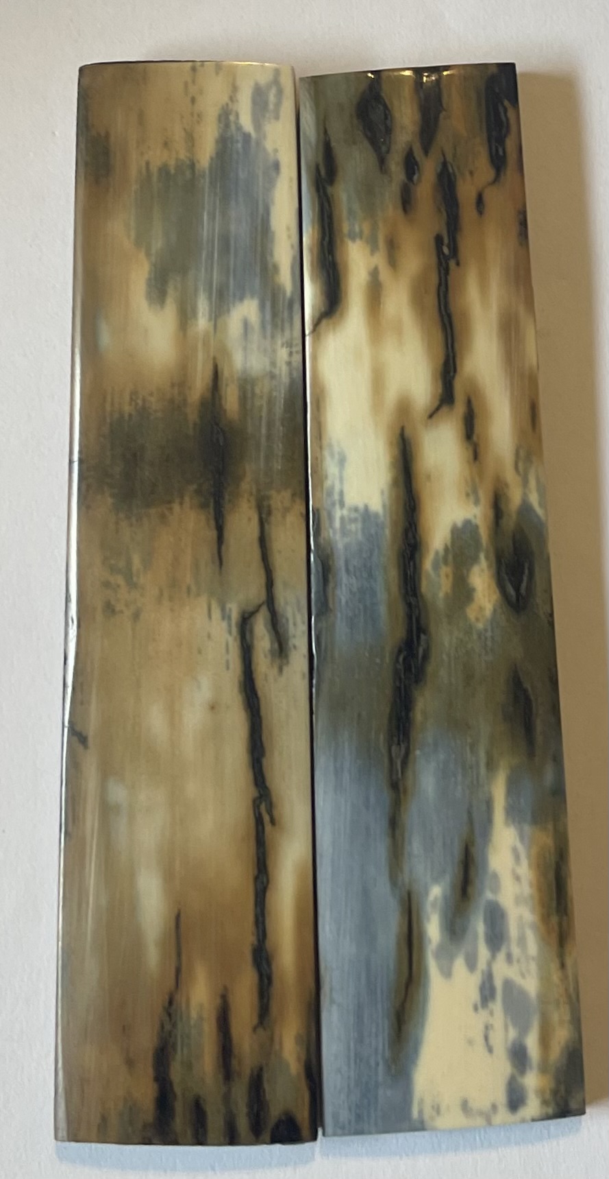  MAMMOTH IVORY SCALES            4-7/16 X 1 X 3/16