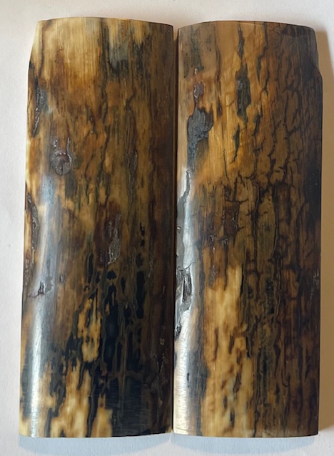  MAMMOTH IVORY SCALES          4-15/16 X 1-11/16 X 5/16