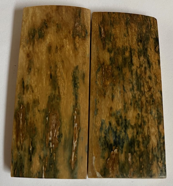  MAMMOTH IVORY SCALES            3-11/16 X 1-1/8 X 1/4