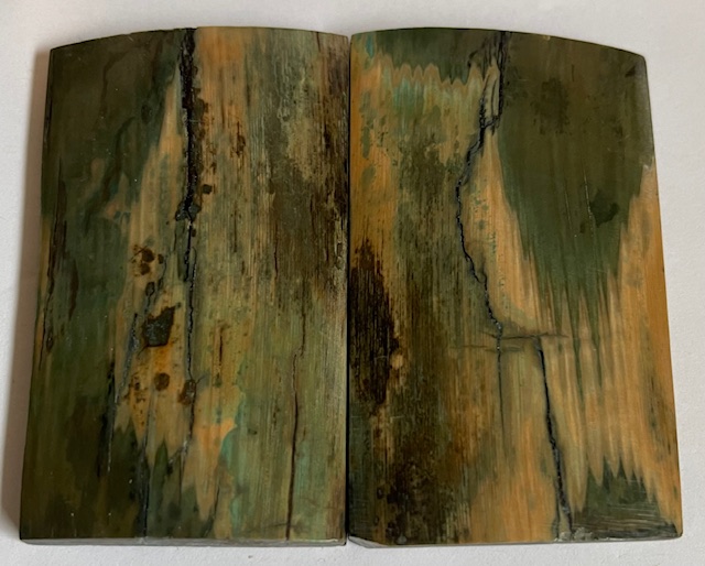  MAMMOTH IVORY SCALES           2-11/16 X 1-9/16 X 1/4